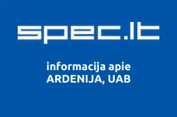 ARDENIJA, UAB | spec.lt