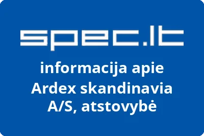 Ardex skandinavia A/S, atstovybė