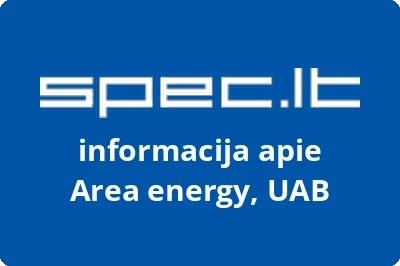 Area energy, UAB