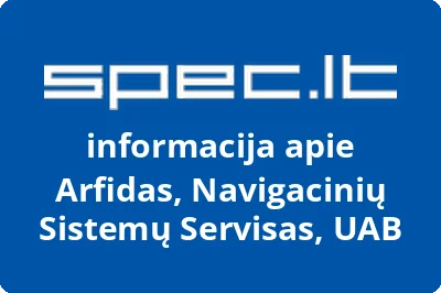 Arfidas, Navigacinių Sistemų Servisas, UAB