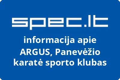 Karatė sporto klubas Argus