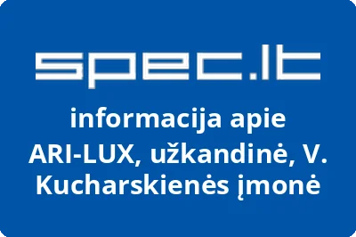 Vilmos Kucharskienės įmonė