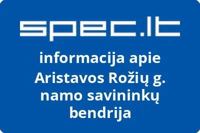 Aristavos Rožių g. namo savininkų bendrija