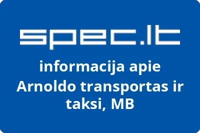 Arnoldo transportas ir taksi, MB