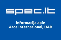 Aros International, UAB | spec.lt
