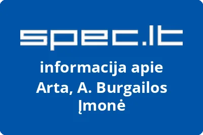 Arta, A. Burgailos Įmonė