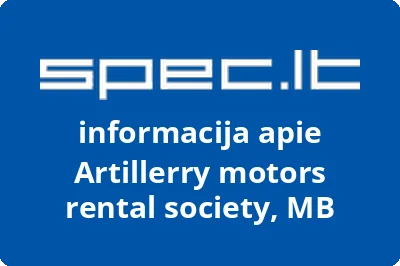 Artillerry motors rental society, MB | spec.lt
