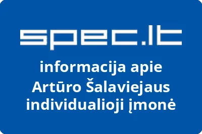Artūro Šalaviejaus individualioji įmonė