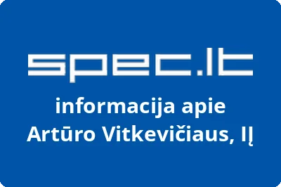 Artūro Vitkevičiaus, IĮ