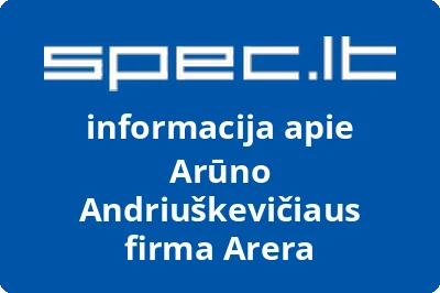 Arūno Andriuškevičiaus firma Arera