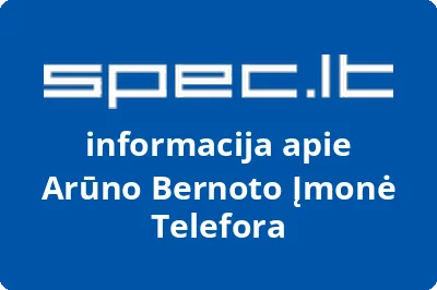 Arūno Bernoto Įmonė Telefora