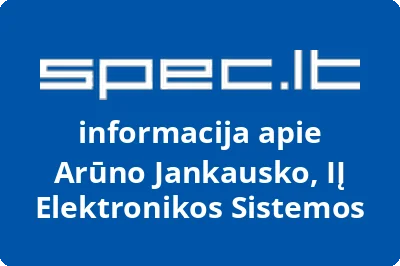 Arūno Jankausko, IĮ Elektronikos Sistemos