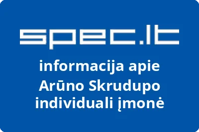 Arūno Skrudupo individuali įmonė