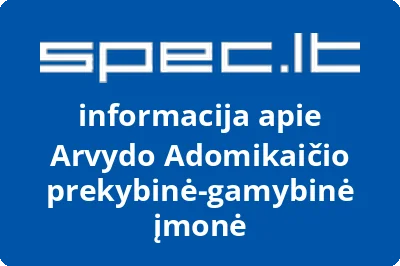 Arvydo Adomikaičio prekybinė-gamybinė įmonė