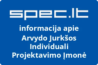 Arvydo Jurkšos Individuali Projektavimo Įmonė