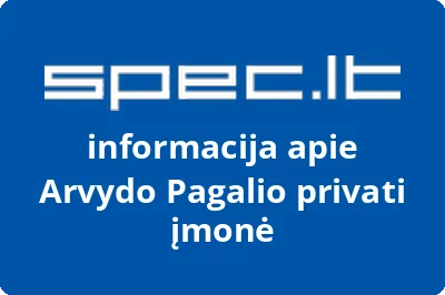 Arvydo Pagalio privati įmonė