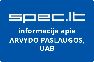 Arvydo paslaugos, UAB
