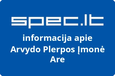 Arvydo Plerpos įmonė ARE