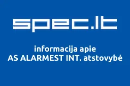 AS ALARMEST INT. atstovybė | spec.lt