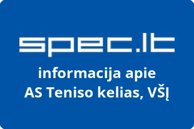 AS Teniso kelias, VŠĮ | spec.lt