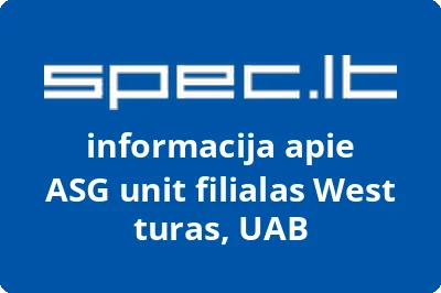 ASG unit filialas West turas, UAB