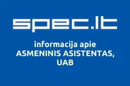 ASMENINIS ASISTENTAS, UAB iliustracija