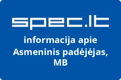 Asmeninis padėjėjas, MB