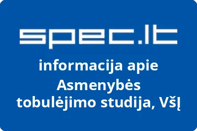 Asmenybės tobulėjimo studija, VŠĮ