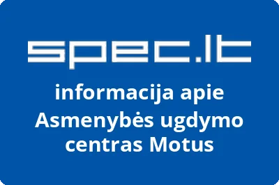 Asmenybės ugdymo centras Motus
