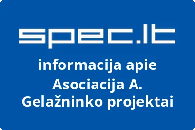 A. Gelažninko projektai, VŠĮ