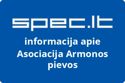 Asociacija Armonos pievos | spec.lt