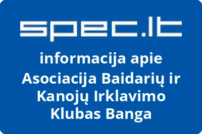 Asociacija Baidarių ir kanojų irklavimo klubas Banga