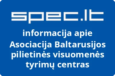 Asociacija Baltarusijos pilietinės visuomenės tyrimų centras