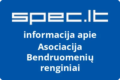 Asociacija Bendruomenių renginiai