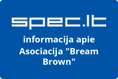 Asociacija Bream Brown | spec.lt