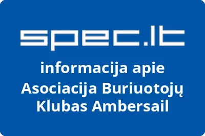 Asociacija Buriuotojų klubas AmberSail