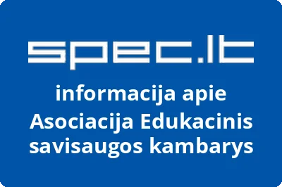 Asociacija Edukacinis savisaugos kambarys | spec.lt