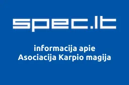 Asociacija Karpio magija iliustracija