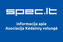 Asociacija Kėdainių volungė | spec.lt