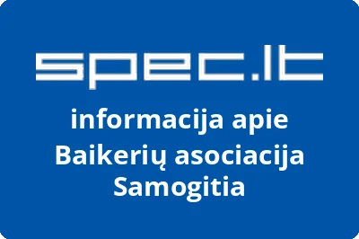 Baikerių asociacija Samogitia | spec.lt