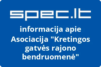 Asociacija Kretingos gatvės rajono bendruomenė