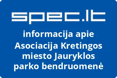 Asociacija Kretingos miesto Jauryklos parko bendruomenė