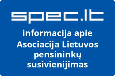Asociacija Lietuvos pensininkų susivienijimas
