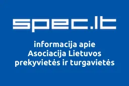 Asociacija Lietuvos prekyvietės ir turgavietės iliustracija