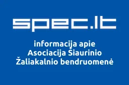 Asociacija Šiaurinio Žaliakalnio bendruomenė | spec.lt