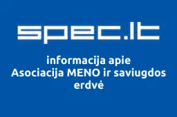 Asociacija MENO ir saviugdos erdvė | spec.lt