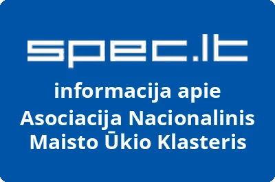 Asociacija Nacionalinis Maisto Ūkio Klasteris