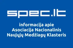Asociacija Nacionalinis Naujųjų Medžiagų Klasteris | spec.lt