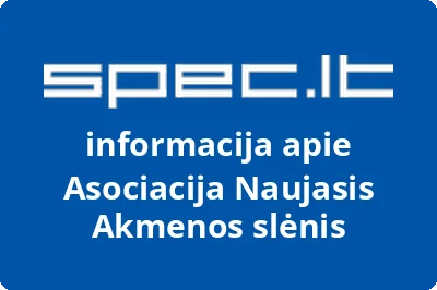 Asociacija Naujasis Akmenos slėnis | spec.lt