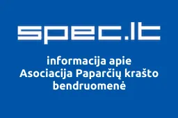 Asociacija Paparčių krašto bendruomenė iliustracija